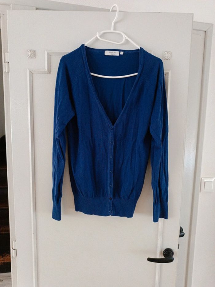 Gilet bleu C&A