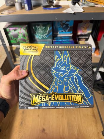 Etb Pokémon méga évolution lucario