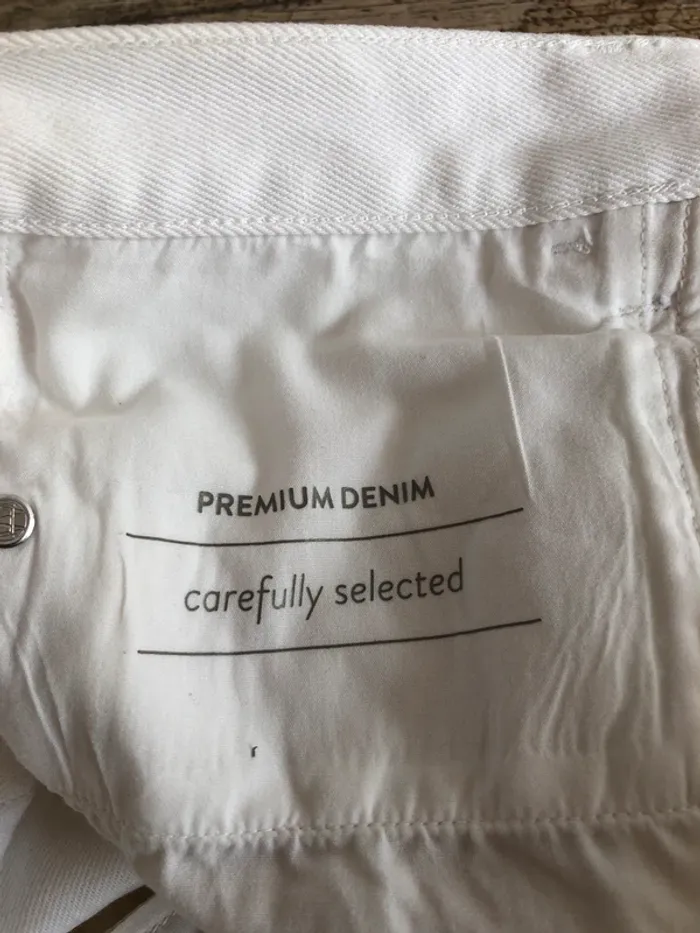 Jeans blanc Massimo Dutti - photo numéro 6
