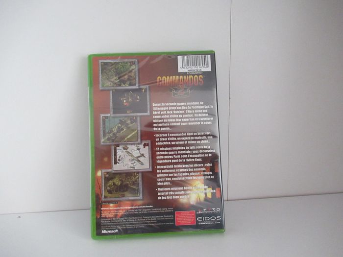 Commandos 2 Men Of Courage Xbox Originale Neuf - photo numéro 2