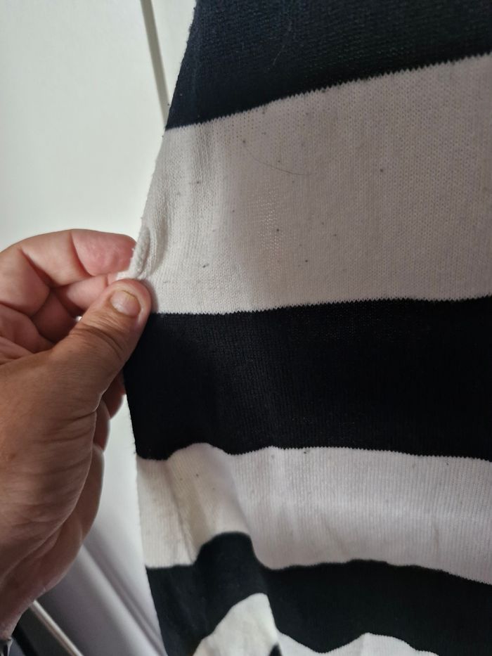 Jolie robe midi a col roulé drapé et manches courtes - photo numéro 6