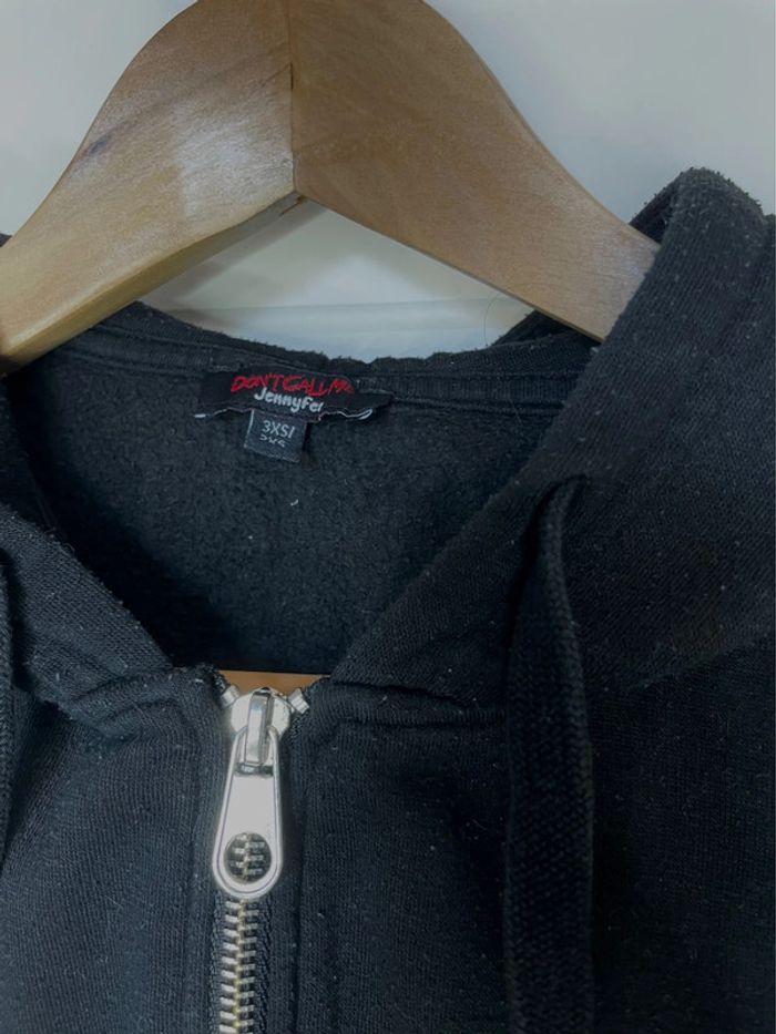 Sweat zip noir - photo numéro 4
