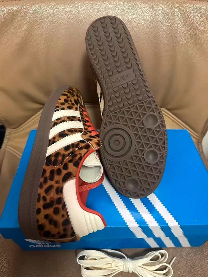 adidas Samba OG Preloved Léopard Rouge 38 - photo numéro 7