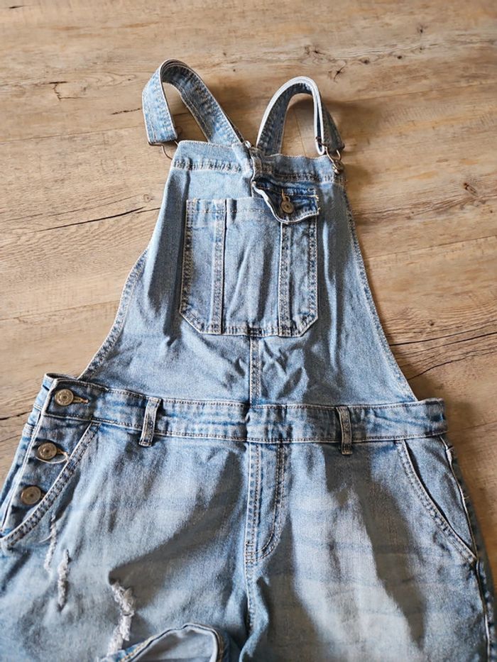 Salopette en jean femme - photo numéro 4