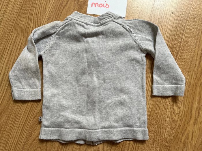 Gilet zippé Obaïbi 6 mois TBE - photo numéro 4