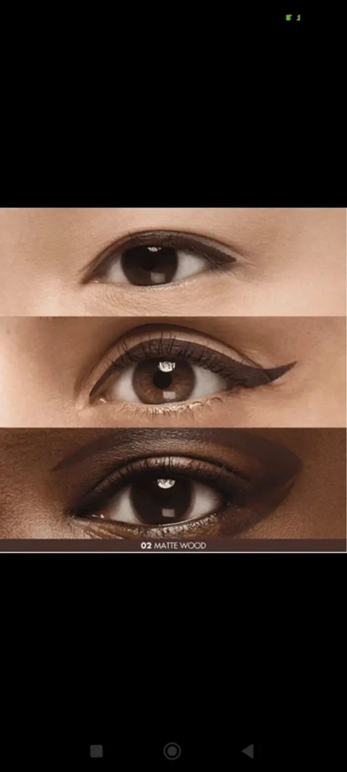 Make Up For Ever AquaResist ColorInk Liquid Eyeliner Teinte 02 Matte Wood
Neuf - photo numéro 4
