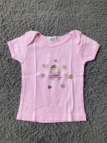 Teeshirt MC rose 12 mois