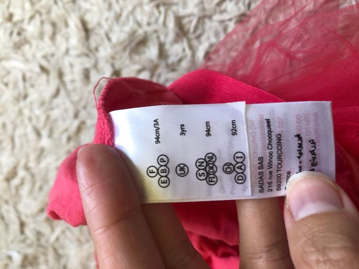Jupe tulle rose Vertbaudet taille 3 ans - photo numéro 5