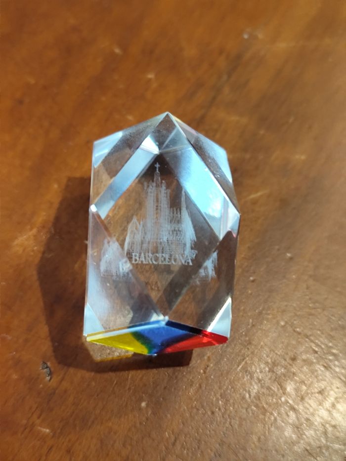 Hologramme Laser Sagrada Familia