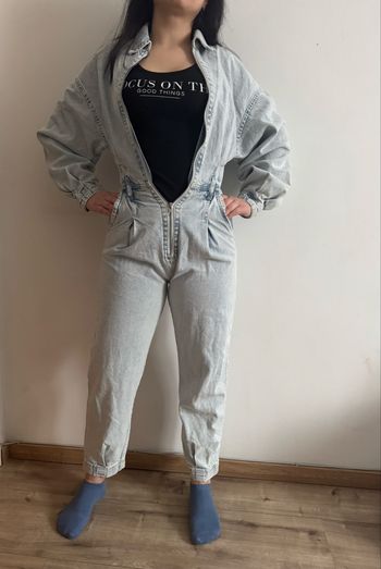 Combinaison femme Mango taille XS neuf sans étiquette couleur bleu claire 