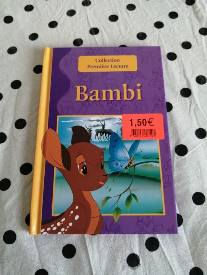 Livre disney bambi / collection première lecture - photo numéro 2