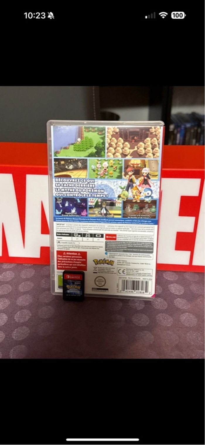 Jeu Nintendo Switch Pokémon diamant étincelant - photo numéro 2