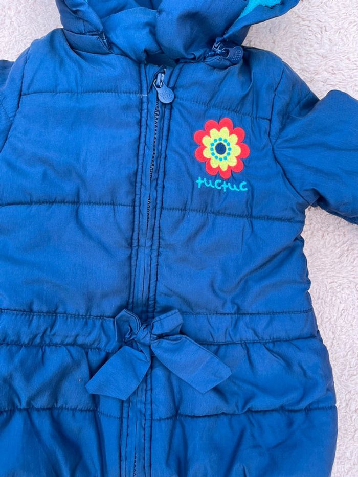 Doudoune bleue chaude - photo numéro 2