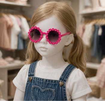 Lunette de soleil ☀️ rose 