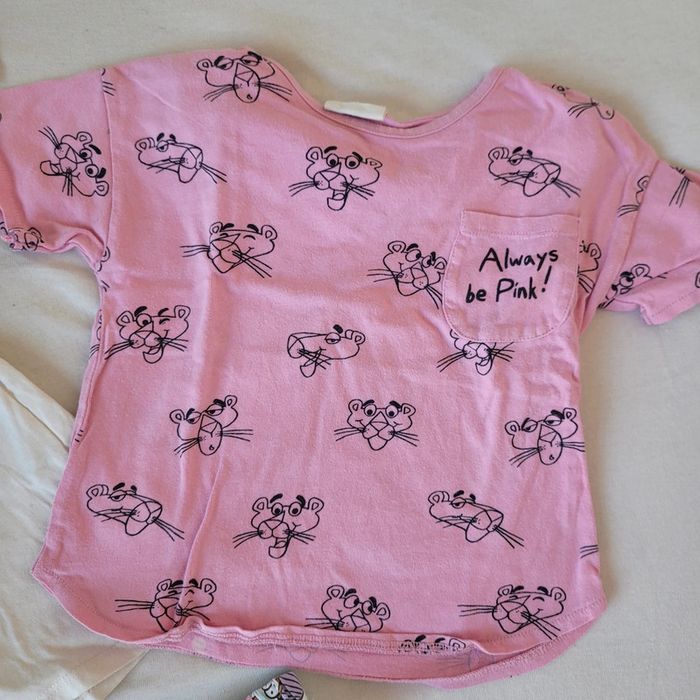 Lot tee shirt et short 24 mois - photo numéro 3