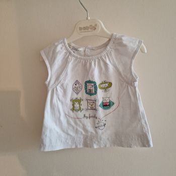 6 mois tee-shirt débardeur la famille