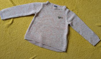 Pull rose pailleté 5 ans kiabi
