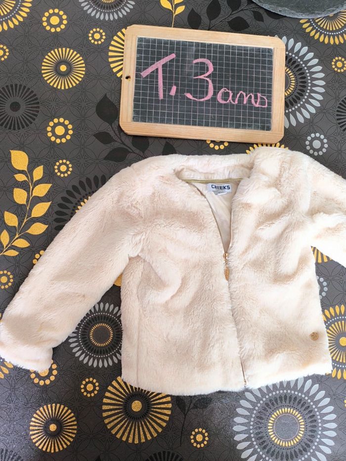 Magnifique veste mi-saison Creeks taille 3 ans en très bon état
