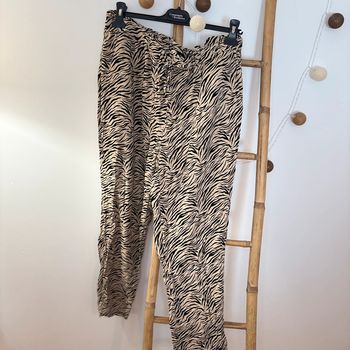 Pantalon à motifs