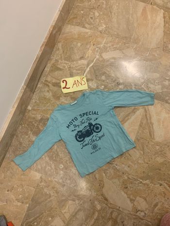 T shirt 24 mois moto