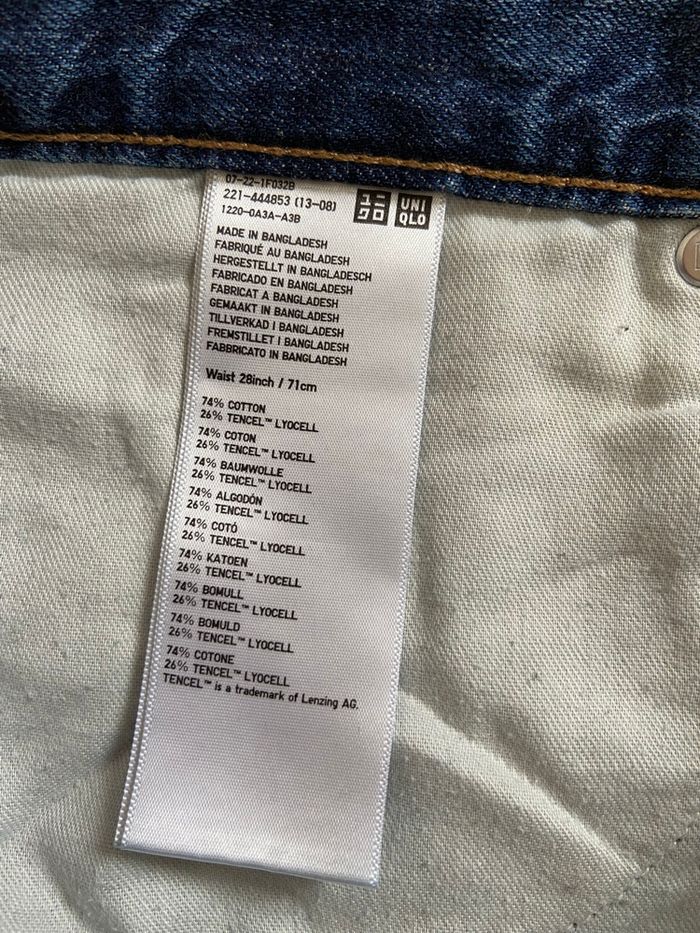 Jeans bleu Uniqlo - photo numéro 5