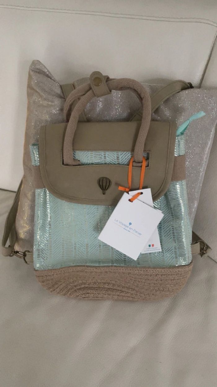 Sac à Dos Neuf "Le Voyage en Panier" Modèle Radisson PM850 - Style Chic et Pratique
