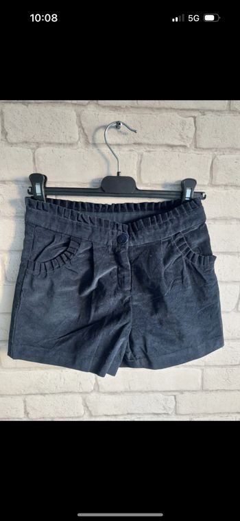Short en velours Jacadi taille 8 ans