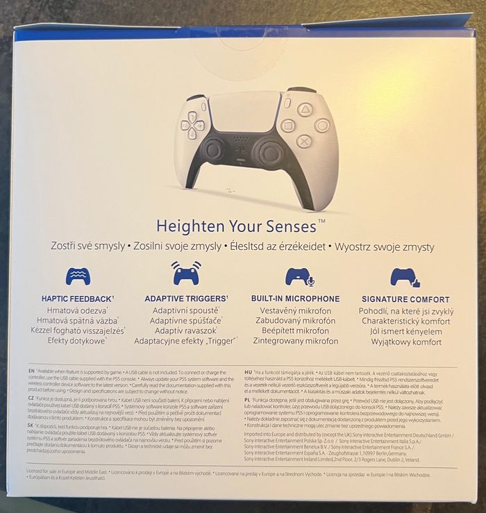 Manette PS5 DualSense blanche – Neuve, jamais utilisée 🎮 - photo numéro 3