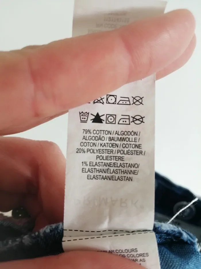 Short jean imprimé cœur ceinture crochet Lila primark - photo numéro 8
