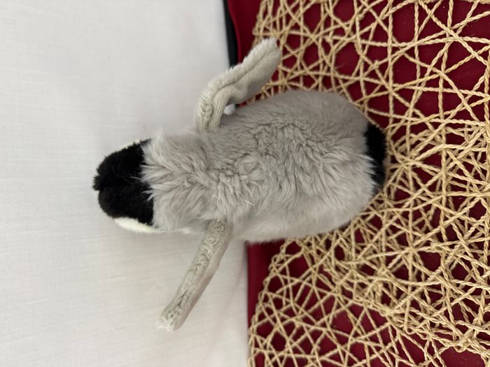 Peluche pingouin gris noir africa - photo numéro 5