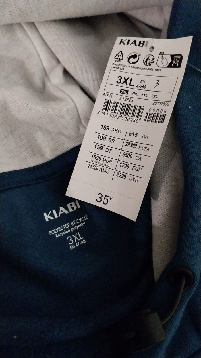 Sweat à capuche homme T.3XL Kiabi - photo numéro 4