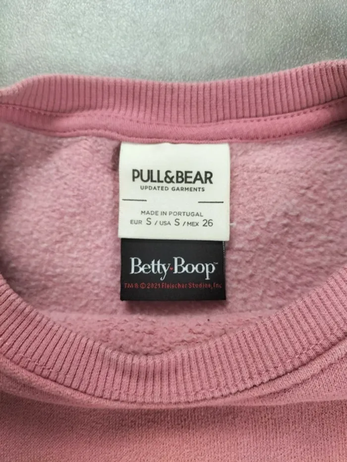 Sweat Betty Boop Pull&Bear – Taille S - photo numéro 6