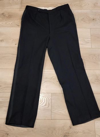 Pantalon habillé noir classique – Taille estimée 38 - Très bon état