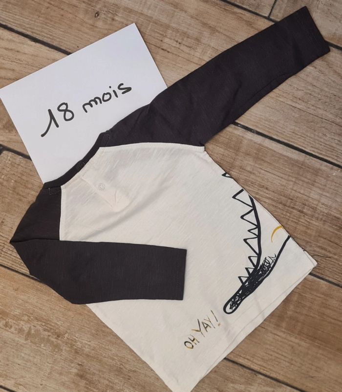 Tee-shirt manches longues garçon - photo numéro 3