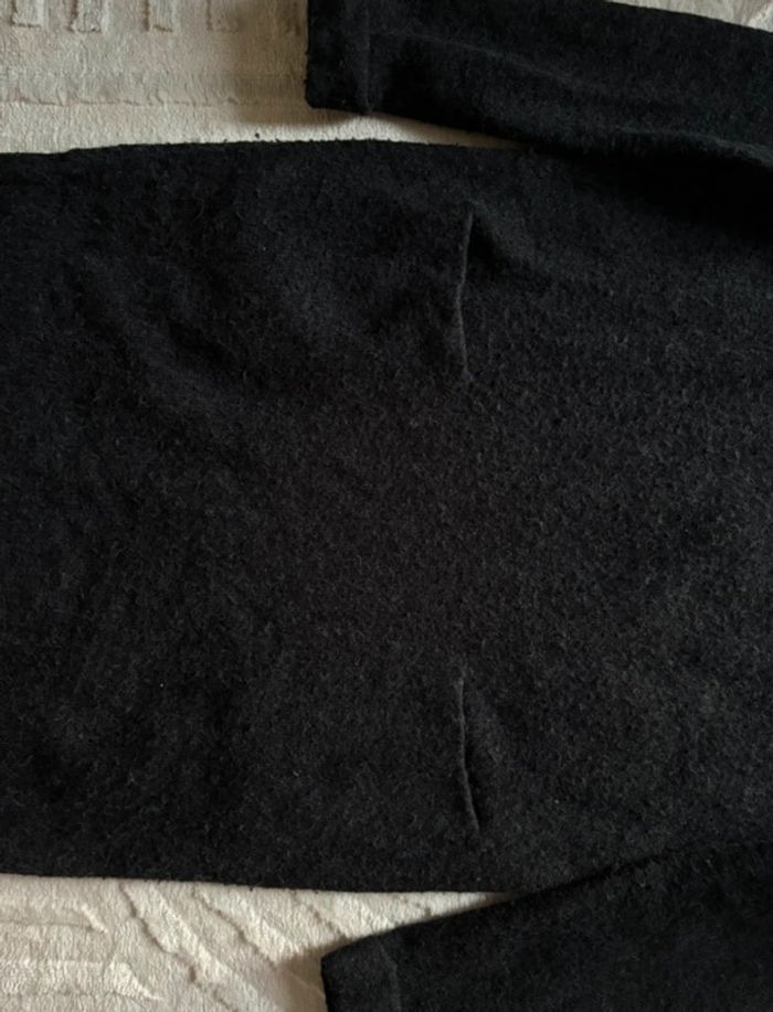 Sweat-shirt / pull long / tunique gris foncé - photo numéro 6