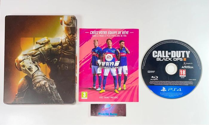Call Of Duty Blackops III - Jeu PS4 Steelbook Version Francaise PlayStation Sony