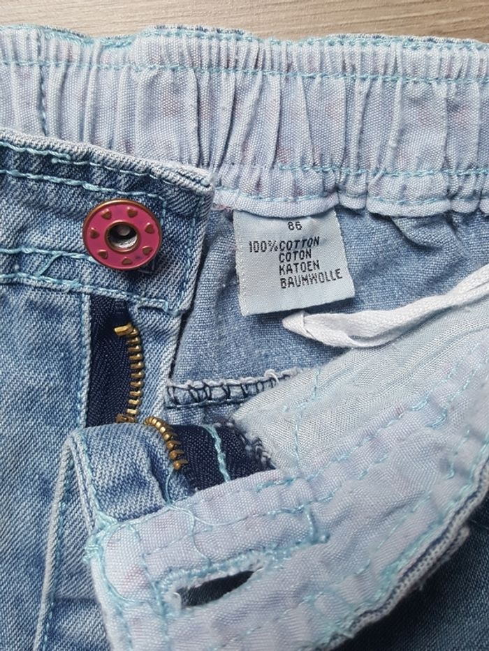 Pantalon en jeans taille 86 - photo numéro 2