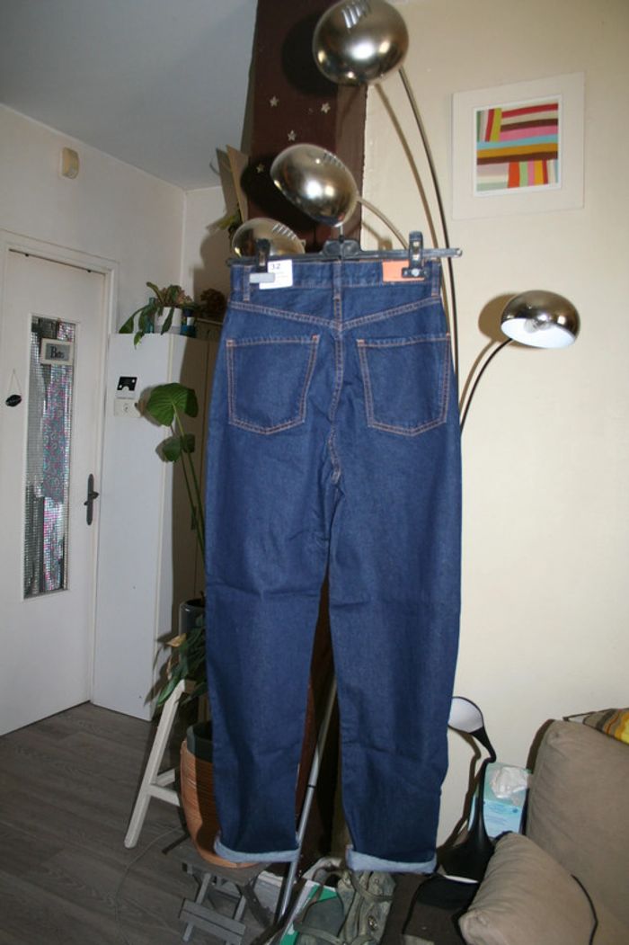 🌸👍Nouveauté 👍Jean #balloon   Taille haute  Taille 32 "Mango" Tendance 2023 Neuf 🌸 - photo numéro 3