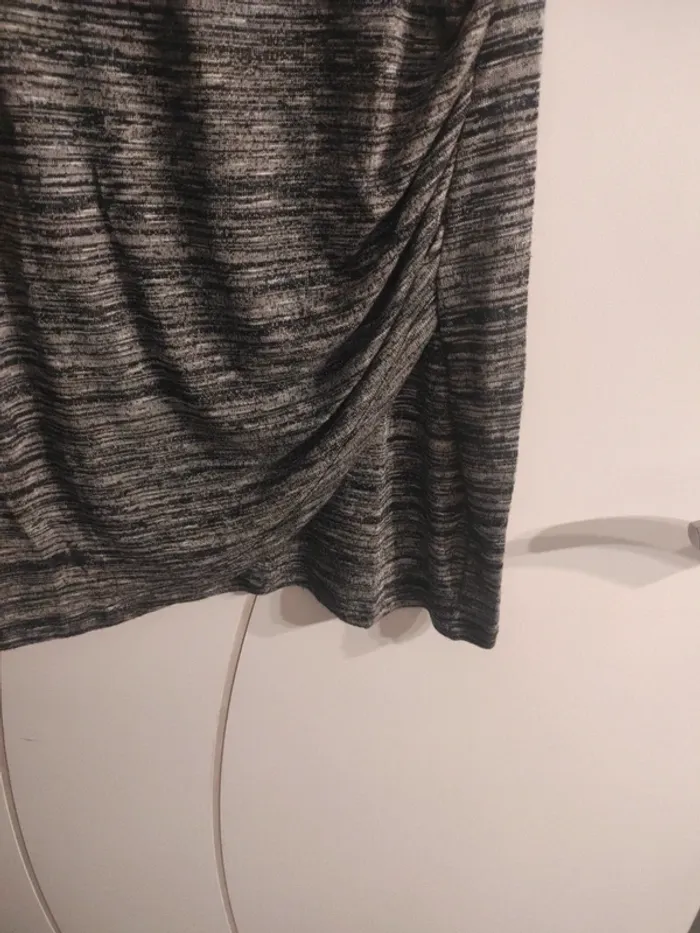 Robe noir,gris et blanc Jennyfer Taille L - photo numéro 2