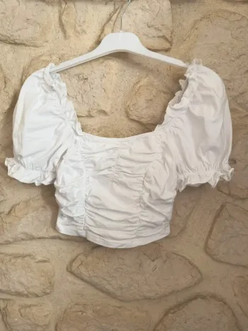 Top blanc shein - Taille XS