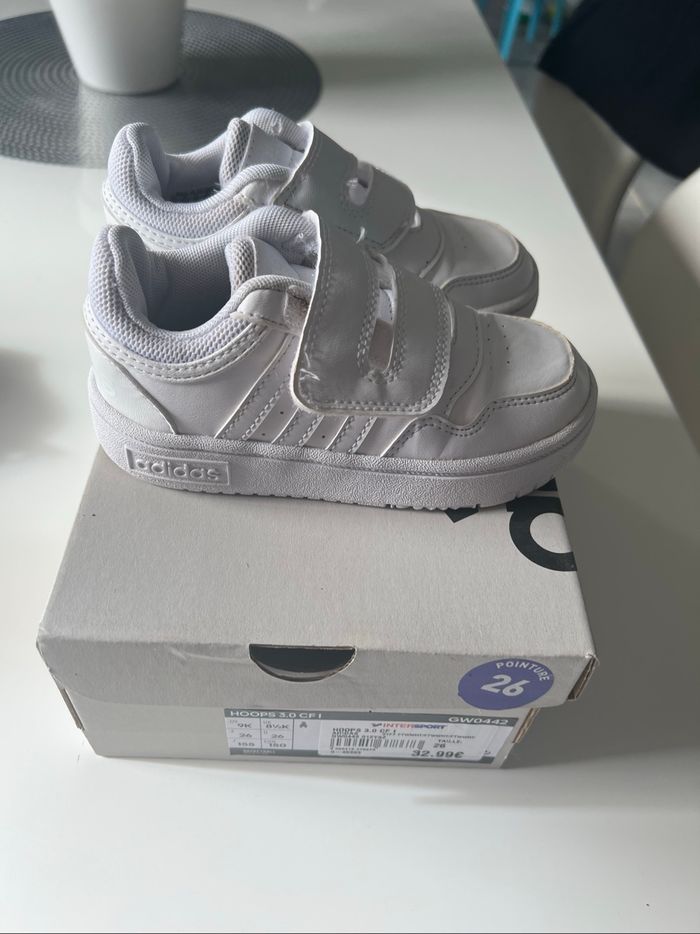 Basket blanche adidas - photo numéro 4