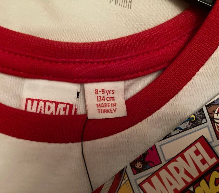 Teeshirt Marvel - photo numéro 3