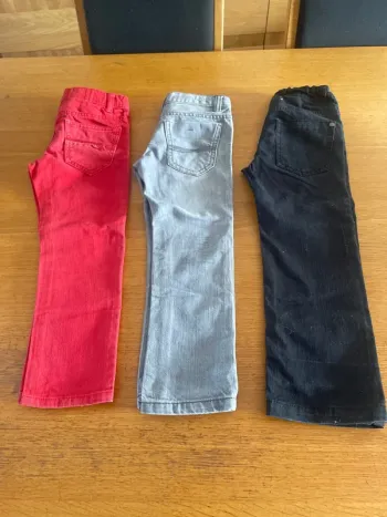 3 jeans garçon 4 ans
