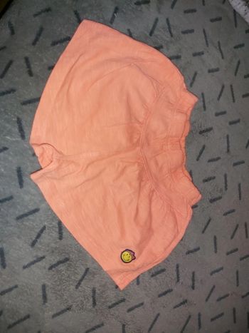 Short taille 12mois 74cm smiley baby