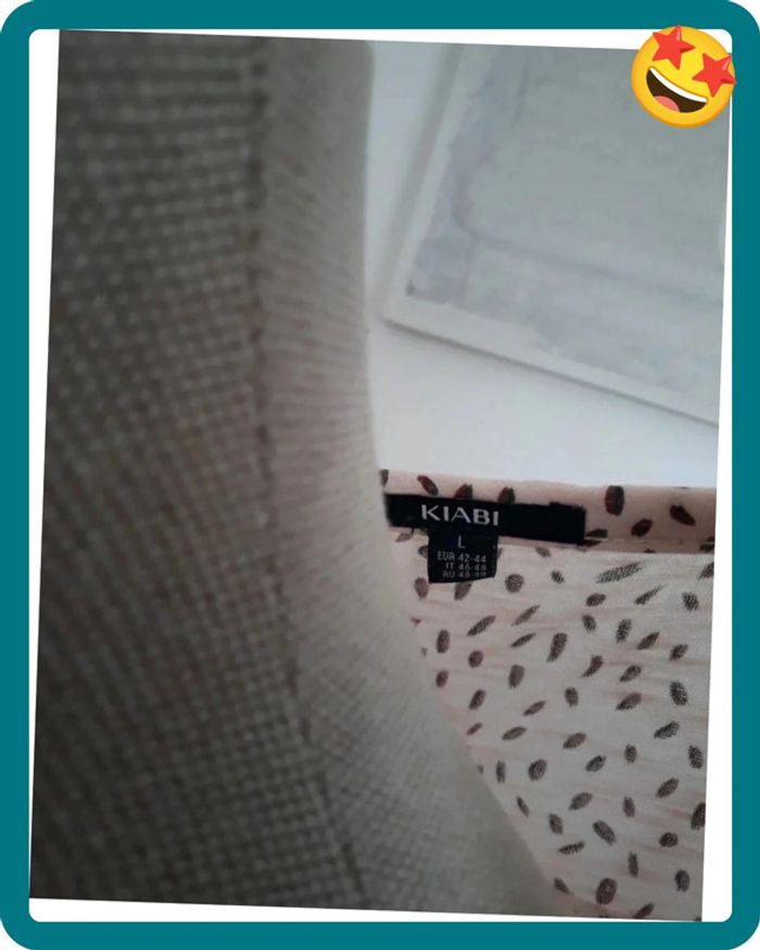 Blouse d'été Taille L🌿🌈 - photo numéro 3