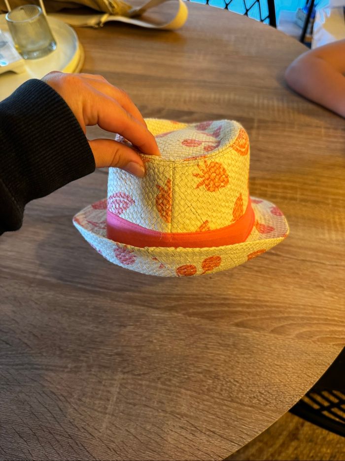 Chapeau de paille pour enfant - photo numéro 5