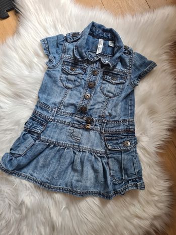 Robe en jeans okaidi 3ans