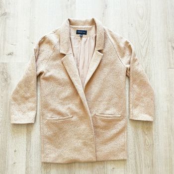 Mango Manteau Caban Parisien Femme Exclusive Vintage Prohibition Mode en très bon état (Taille M)