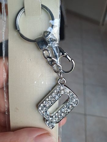 Bijou de sac ou porte clé lettre Q