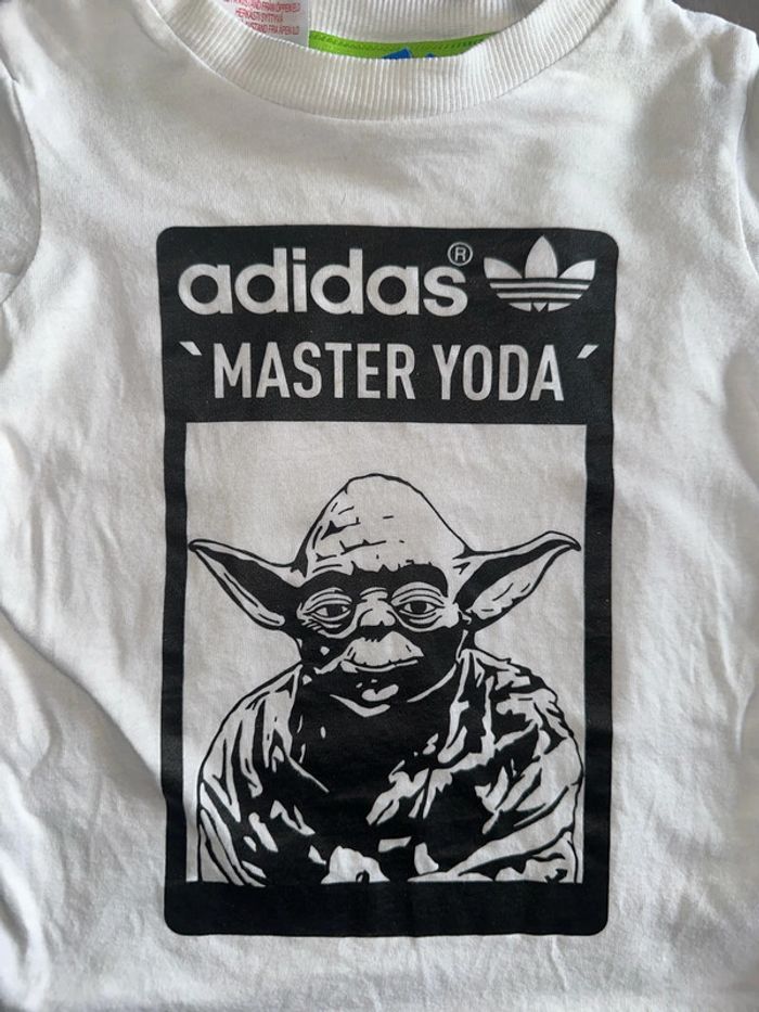 T-shirt adidas yoda - photo numéro 2